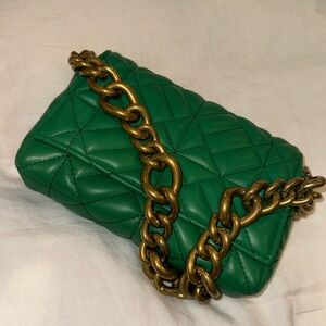 Green Zara Handbag